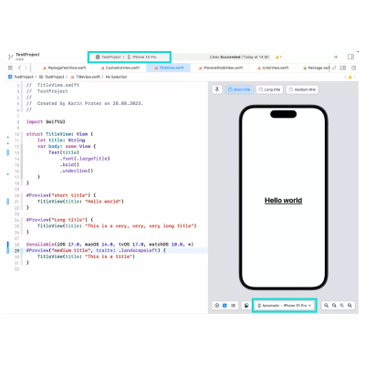 Swift UI
