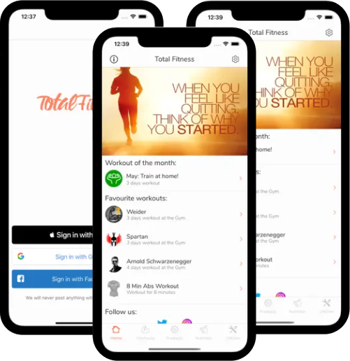 Total Fitness: Your Ultimate Workout Companion