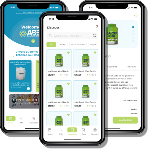 ABBSI Health Supplements: Tailored Health Solutions at Your Fingertips