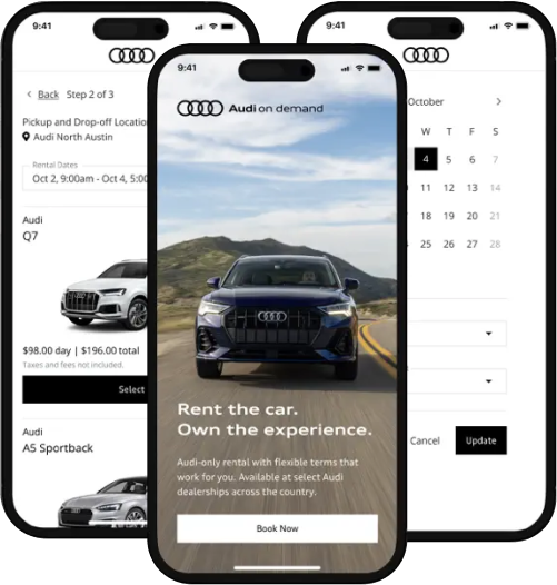Audi on Demand: Luxury Car Rentals Made Simple